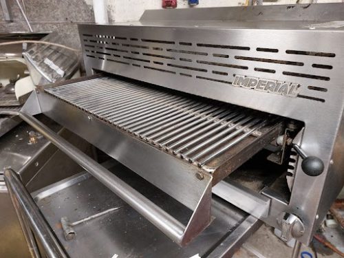 Imperial Used dual control Commercial Gas salamander grill