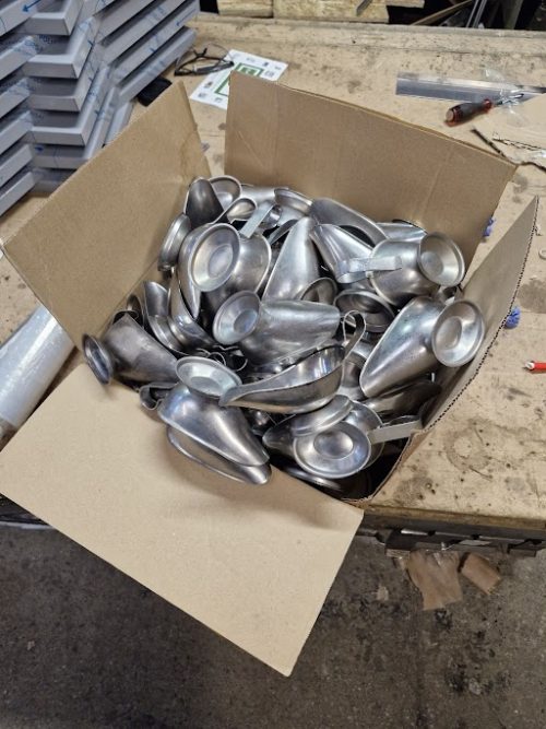 Old Stock Stainless Steel Gravy Boat
