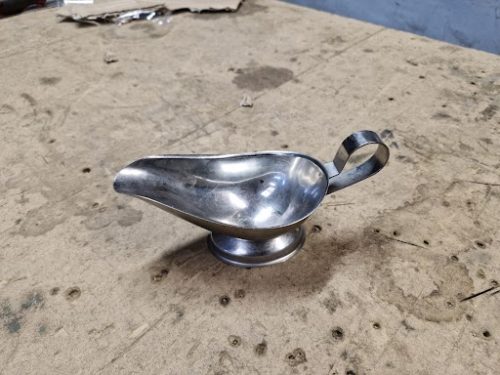 Old Stock Olympia Stainless Steel Gravy Boat 145ml - Image 6
